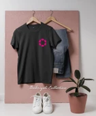 Oversize DOT Polkadot Coin Cep Tasarımlı Unisex T-Shirt thumbnail 2