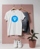 Oversize TON Coin Tasarımlı Unisex T-Shirt thumbnail 7