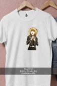 Oversize Misa Amane Light Yagami Rem Death Note  Tasarımlı Unisex T-Shirt thumbnail 8