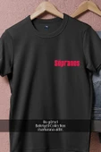 Oversize The Sopranos Season Cep Tasarımlı Unisex T-Shirt thumbnail 5