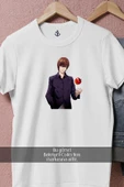 Oversize Light Yagami Misa Amane Ryuk Death Note  Tasarımlı Unisex T-Shirt thumbnail 8