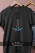 Oversize Deniz Çapası  Anchor  Tasarımlı Unisex T-Shirt thumbnail 5