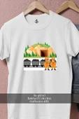 Oversize Maden _ Madenci _ Mine  Tasarımlı Unisex T-Shirt thumbnail 2