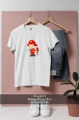 Oversize Çocuk İtfaiye  Tasarımlı Unisex T-Shirt thumbnail 7