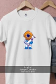 Oversize Oyuncak Ve Mini Dalgıç  Tasarımlı Unisex T-Shirt thumbnail 2