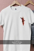 Oversize İron Man Cep Tasarımlı Unisex T-Shirt thumbnail 2