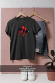 Oversize Spider-man - Örümcek Adam 7 Vektörel  Tasarımlı Unisex T-Shirt thumbnail 10
