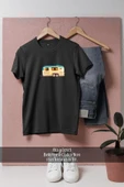 Oversize Karavan Kamping  Tasarımlı Unisex T-Shirt - 7