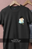 Oversize Baptism Melek Cep Tasarımlı Unisex T-Shirt thumbnail 11
