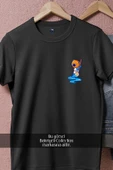 Oversize Denizde Temizlik Yapan Mini Dalgıç  Cep Tasarımlı Unisex T-Shirt thumbnail 5