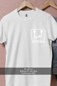 Oversize Komik Honda Logosu Cep Tasarımlı Unisex T-Shirt thumbnail 8