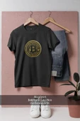Oversize Bitcoin  Tasarımlı Unisex T-Shirt thumbnail 10