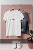 Oversize Endonezya Haritası  Tasarımlı Unisex T-Shirt thumbnail 7