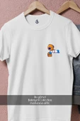 Oversize Kutu Bulan Mini Dalgıç  Cep Tasarımlı Unisex T-Shirt thumbnail 8