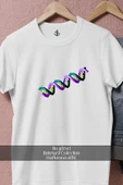 Oversize Nucleic Acid Sequence Dna  Tasarımlı Unisex T-Shirt thumbnail 3