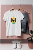 Oversize Iraq War Coat Of Arms Of Iraq  Tasarımlı Unisex T-Shirt thumbnail 7