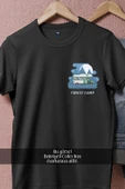 Oversize Forest Camp Cep Tasarımlı Unisex T-Shirt thumbnail 9