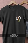 Oversize Hristiyan _ Cross _ Haç İşareti Cep Tasarımlı Unisex T-Shirt thumbnail 11