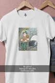 Oversize Kömür Madencisi  Tasarımlı Unisex T-Shirt thumbnail 8