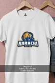 Oversize Karachi Kings Islamabad United  Tasarımlı Unisex T-Shirt thumbnail 2