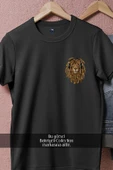 Oversize Bob Marley Aslan  Cep Tasarımlı Unisex T-Shirt thumbnail 5
