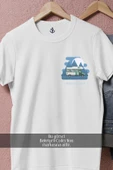 Oversize Forest Camp Cep Tasarımlı Unisex T-Shirt thumbnail 3