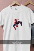 Oversize Spider-man - Örümcek Adam 6 Vektörel  Tasarımlı Unisex T-Shirt thumbnail 8