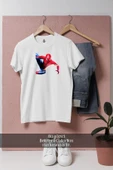 Oversize Spider-man - Örümcek Adam 9 Vektörel  Tasarımlı Unisex T-Shirt thumbnail 7