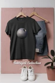 Oversize Star Wars Death Star Galacticos  Tasarımlı Unisex T-Shirt thumbnail 3