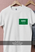 Oversize Flag Of Saudi Arabia Cep Tasarımlı Unisex T-Shirt thumbnail 2