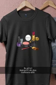 Oversize Cosmetics Make-Up Artist  Tasarımlı Unisex T-Shirt thumbnail 11