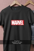 Oversize Marvel  Tasarımlı Unisex T-Shirt thumbnail 5