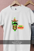 Oversize Viva Mexico  Tasarımlı Unisex T-Shirt thumbnail 2