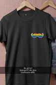 Oversize Lgbt Colorss Cep Tasarımlı Unisex T-Shirt thumbnail 5