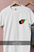 Oversize Afganistan Bayrak Cep Tasarımlı Unisex T-Shirt thumbnail 8