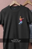 Oversize Badminton Silüet Cep Tasarımlı Unisex T-Shirt thumbnail 11