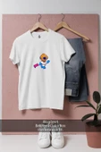 Oversize Valiz Ve Mini Dalgıç  Tasarımlı Unisex T-Shirt - 7