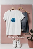 Oversize Deep Sea Diver Blue  Tasarımlı Unisex T-Shirt thumbnail 9