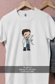 Oversize Biologist Teacher Sciences  Tasarımlı Unisex T-Shirt thumbnail 2