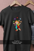 Oversize Palyaço  Tasarımlı Unisex T-Shirt thumbnail 11