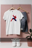 Oversize Spider-man - Örümcek Adam 2 Vektörel  Tasarımlı Unisex T-Shirt thumbnail 1