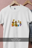 Oversize Scooby Doo Tam Takım Görsel  Tasarımlı Unisex T-Shirt thumbnail 2