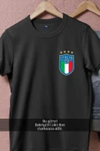 Oversize İtalya Ulusal Futbol Takımı Cep Tasarımlı Unisex T-Shirt - 11