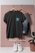 Oversize Saudi Arabia Saudi Aramco Cep Tasarımlı Unisex T-Shirt - 11