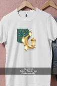 Oversize İslam _ Müslüman Sembol  Tasarımlı Unisex T-Shirt thumbnail 8