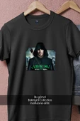 Oversize Arrow Yabancı Dizisi  Tasarımlı Unisex T-Shirt thumbnail 5