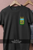 Oversize Arjantin Milli Futbol Takımı Logosu Cep Tasarımlı Unisex T-Shirt thumbnail 11