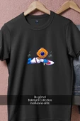 Oversize Dalış Yapan Mini Dalgıç  Tasarımlı Unisex T-Shirt thumbnail 5