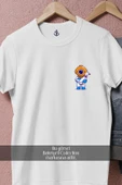 Oversize Oyuncak Ve Mini Dalgıç  Cep Tasarımlı Unisex T-Shirt thumbnail 8