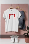 Oversize Tiyatro Perdesi Sahne Önü  Tasarımlı Unisex T-Shirt thumbnail 3